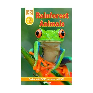 DK Reader 2 : Rainforest Animals (Paperback)