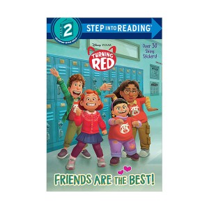 Step into Reading 2 : Disney/Pixar Turning Red : Friends Are the Best! (Paperback)