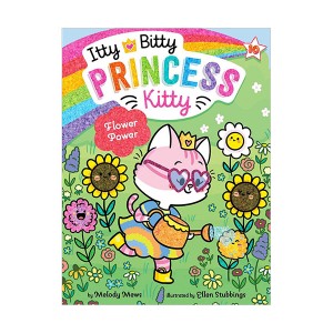 Itty Bitty Princess Kitty #10 : Flower Power (Paperback)