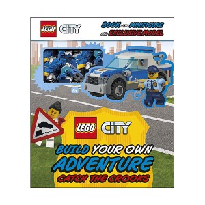 LEGO City Build Your Own Adventure Catch the Crooks (Hardcover, 영국판)