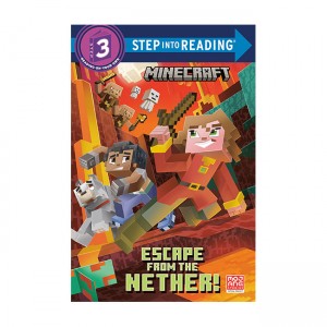 Step into Reading 3 : Minecraft : Escape from the Nether! (Paperback)