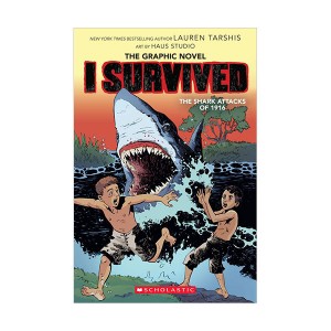 I Survived Graphix #02 : I Survived the Shark Attacks of 1916 (Paperback)