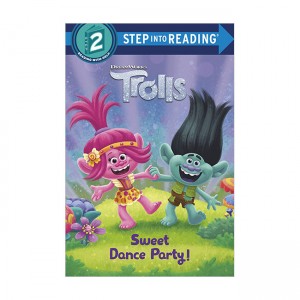 Step into Reading 2 : DreamWorks Trolls : Sweet Dance Party! (Paperback)