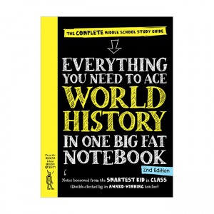 Everything You Need to Ace World History in One Big Fat Notebook, 2nd Edition: The Complete Middle School Study Guide (Paperback)