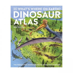 What's Where on Earth? Dinosaur Atlas (Hardcover, UK)