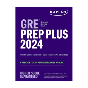 GRE Prep Plus 2024 (Paperback)