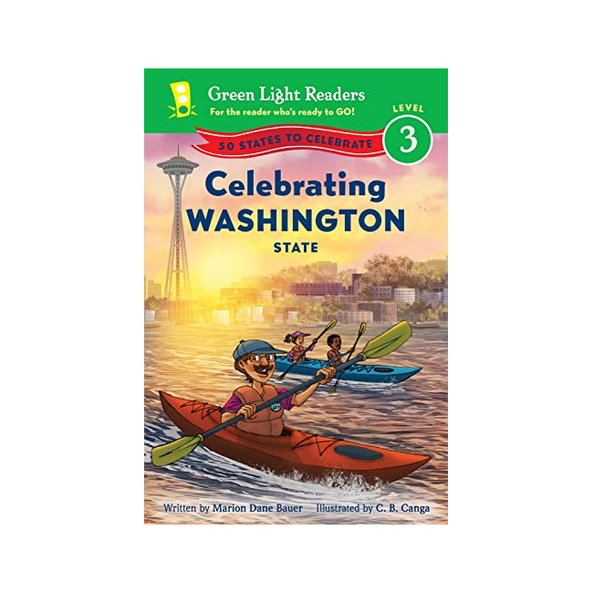Green Light Readers Level 3 : Celebrating Washington State - 50 States to Celebrate (Paperback, 미국판)
