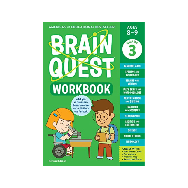 Brain Quest Workbook : 3rd Grade (Revised Edition) (Paperback, 미국판)