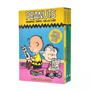 Peanuts Graphic Novel 3 Books Collection (Paperback, 미국판)