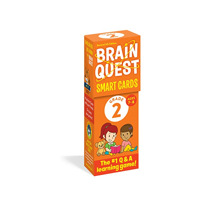 Brain Quest 2nd Grade Smart Cards (Revised 5th Edition)(Educational Cards, 미국판)