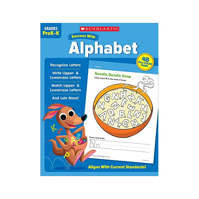 Scholastic Success With Alphabet Workbook