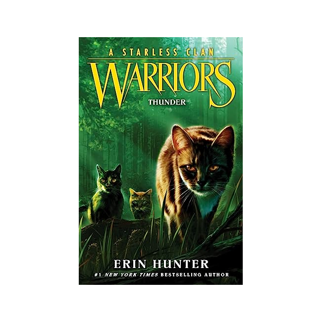 Warriors : A Starless Clan #04 : Thunder  (Hardback, 미국판)