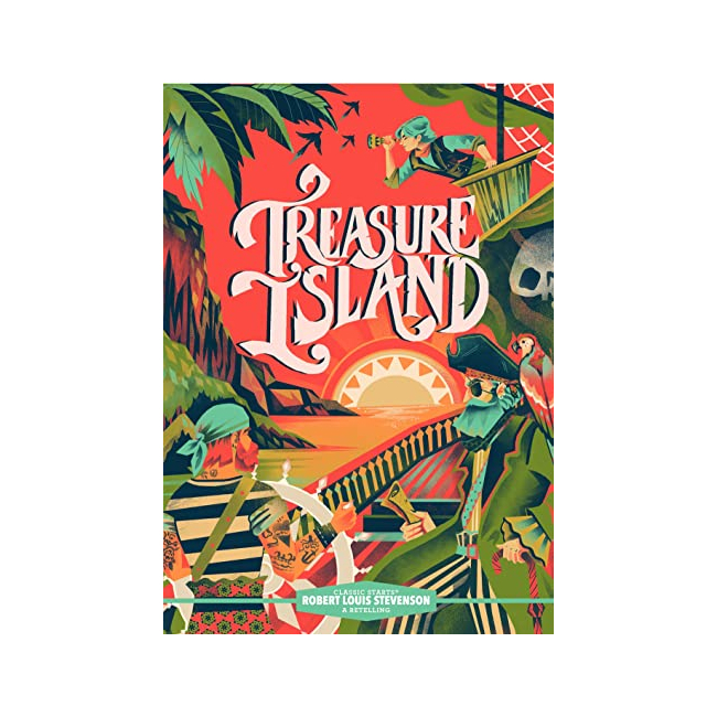 Classic Starts : Treasure Island (Hardback, 미국판)
