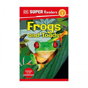 DK Super Readers Level 1 : Frogs and Toads (Paperback, 미국판)