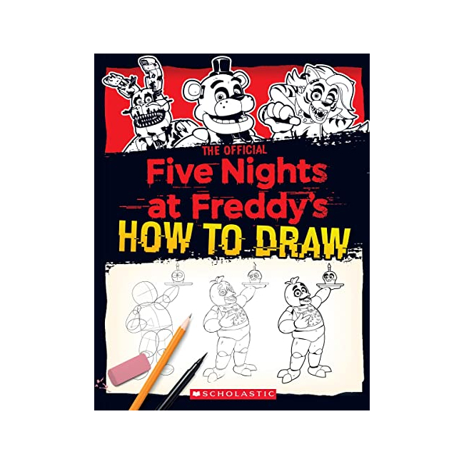 Five Nights at Freddy's How to Draw - Five Nights at Freddy's (Paperback, 미국판)