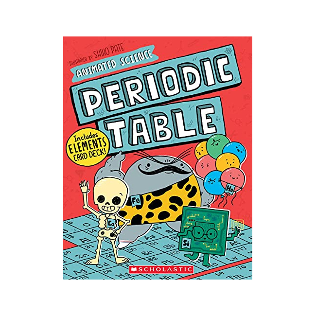 Periodic Table - Animated Science (Paperback, 미국판)