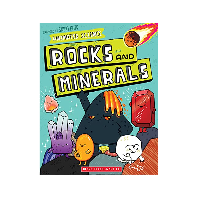Rocks and Minerals - Animated Science (Paperback, 미국판)