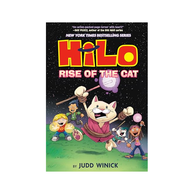 Hilo Book 10 : Rise of the Cat (A Graphic Novel)