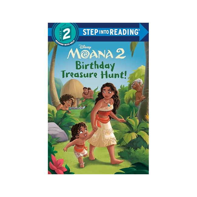 Step into Reading 2ܰ : Disney Moana 2 : Birthday Treasure Hunt!