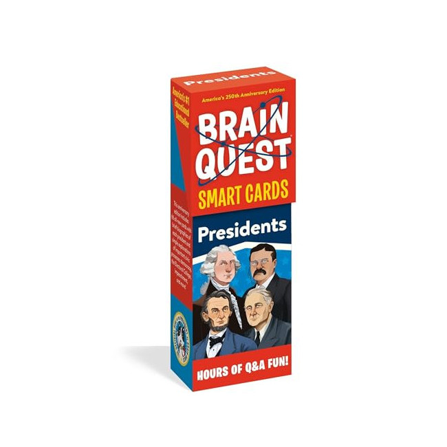 Brain Quest Presidents Smart Cards: America's 250th Anniversary Edition
